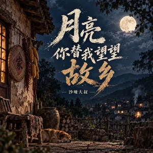 月亮你替我望望故乡