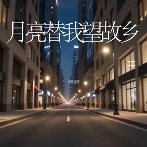 月亮替我望故乡