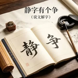 静字有个争(说文解字)